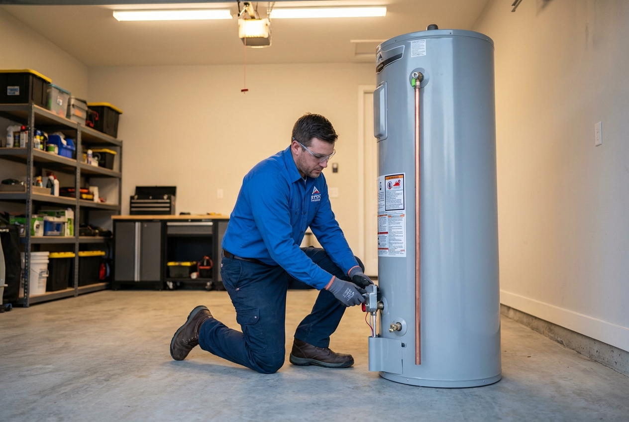 Water heater service