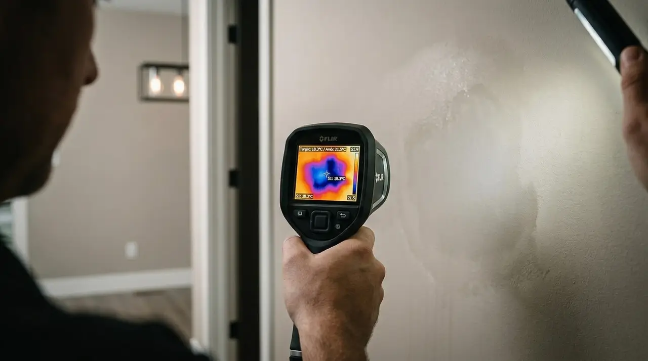 Water leak detection service